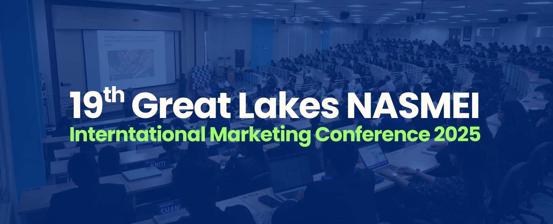 Poster for 20th Great Lakes NASMEI Marketing Conference