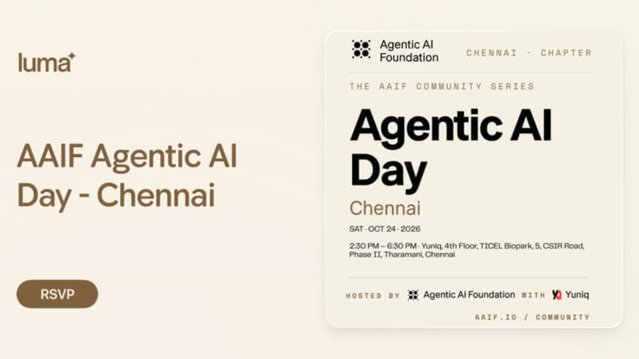 AAIF Agentic AI Day - Chennai
